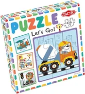 Puzzle - Tactic Moje pierwsze puzzle Ruszajmy w drogę! 4x6el - miniaturka - grafika 1