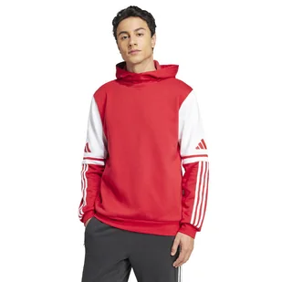 Bluza adidas SQUADRA 25 Sweet Hoody JD2973 czerwony M - Bluzy męskie - miniaturka - grafika 1