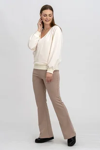 Dres damski ,,LUCCY wanilia/capucino - Komplety damskie Dres damski ,,LUCCY wanilia/capucino - Komplety damskie - miniaturka - grafika 1