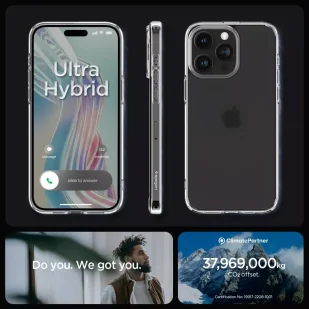 Etui Spigen Ultra Hybrid do Apple iPhone 15 Pro Frost Clear - Etui i futerały do telefonów Etui Spigen Ultra Hybrid do Apple iPhone 15 Pro Frost Clear - Etui i futerały do telefonów - miniaturka - grafika 11