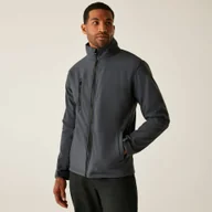 Kurtki i kamizelki sportowe męskie - Regatta Professional Męski softshell Ablaze Szaro-czarny, Rozmiar: 3XL - miniaturka - grafika 1