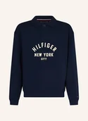 Bluzy dla chłopców - Tommy Hilfiger Bluza Nierozpinana blau - TOMMY HILFIGER - miniaturka - grafika 1
