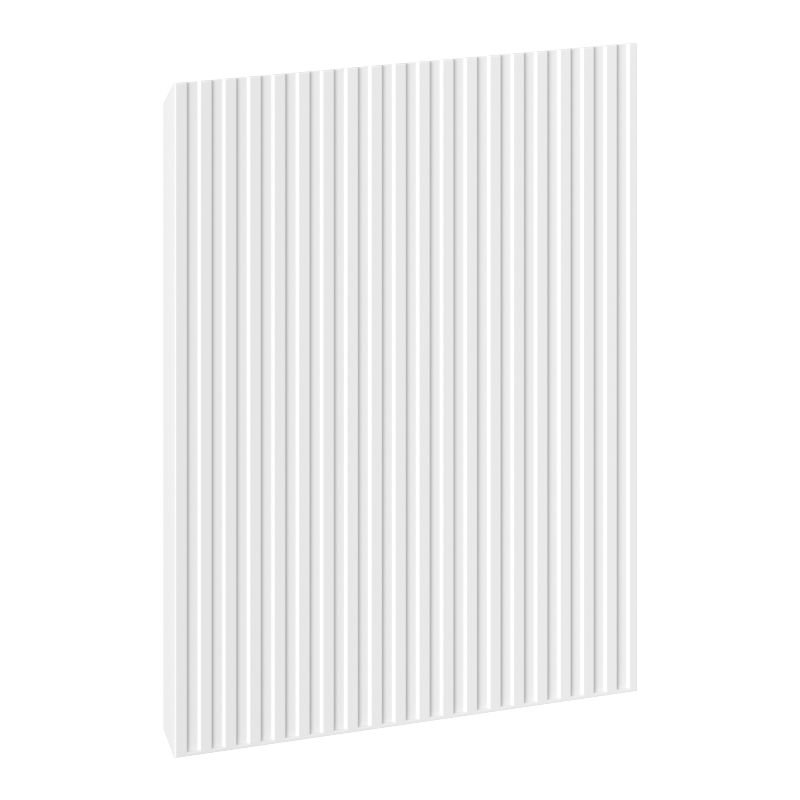 Mexen Rivel front ryflowany do korpusu szafki łazienkowej 45 x 43,5 cm, biały mat - 91A21-0450-470-1-01