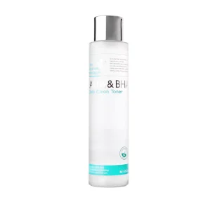 Mizon Tonik złuszczający z kwasami i enzymami AHA i BHA Daily Clean Toner) 150 ml - Toniki i hydrolaty do twarzy - miniaturka - grafika 1