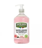 Mydła - Maitre Savon Mydło marsylskie w płynie róża 500 ml - miniaturka - grafika 1