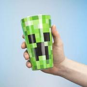 Gadżety dla graczy - Microsoft Minecraft Creeper Szklanka - miniaturka - grafika 1