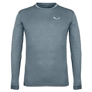 Salewa Męska koszulka turystyczna Puez Melange Dry M L/S Tee (1 opakowanie) - Koszulki męskie - miniaturka - grafika 1