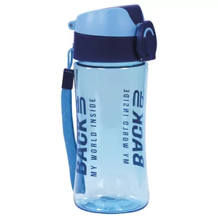 Coolpack Bidon BacUp Kubek pojemność 0,4l niebieski - Bidony dla dzieci - miniaturka - grafika 1