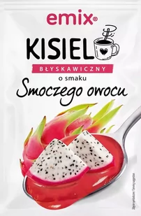 Emix Kisiel Błyskawiczny o smaku smoczego owocu 35 g - Kisiel - miniaturka - grafika 1