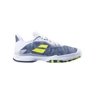 Tenis ziemny - Buty tenisowe męskie Babolat Jet Tere clay men white/dark blue 43 - miniaturka - grafika 1