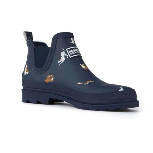 Regatta Damskie kalosze Harper Low Cut Foam In Sock Obuwie outdoorowe, Fioletowe żelazko do przycinania V2w, 37 EU