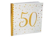 Wesele i ślub - Księga gości biała z nadrukiem 50 - 24 cm x 24 cm - miniaturka - grafika 1