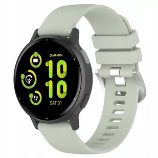 Pasek Bizon Strap Watch Silicone Pro do Garmin Vivoactive 5, turkusowy - Akcesoria do smartwatchy - miniaturka - grafika 1