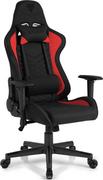 Fotele gamingowe - Fotel Gamingowy  SENSE7 Spellcaster materiałowy czarno-czerwony - miniaturka - grafika 1
