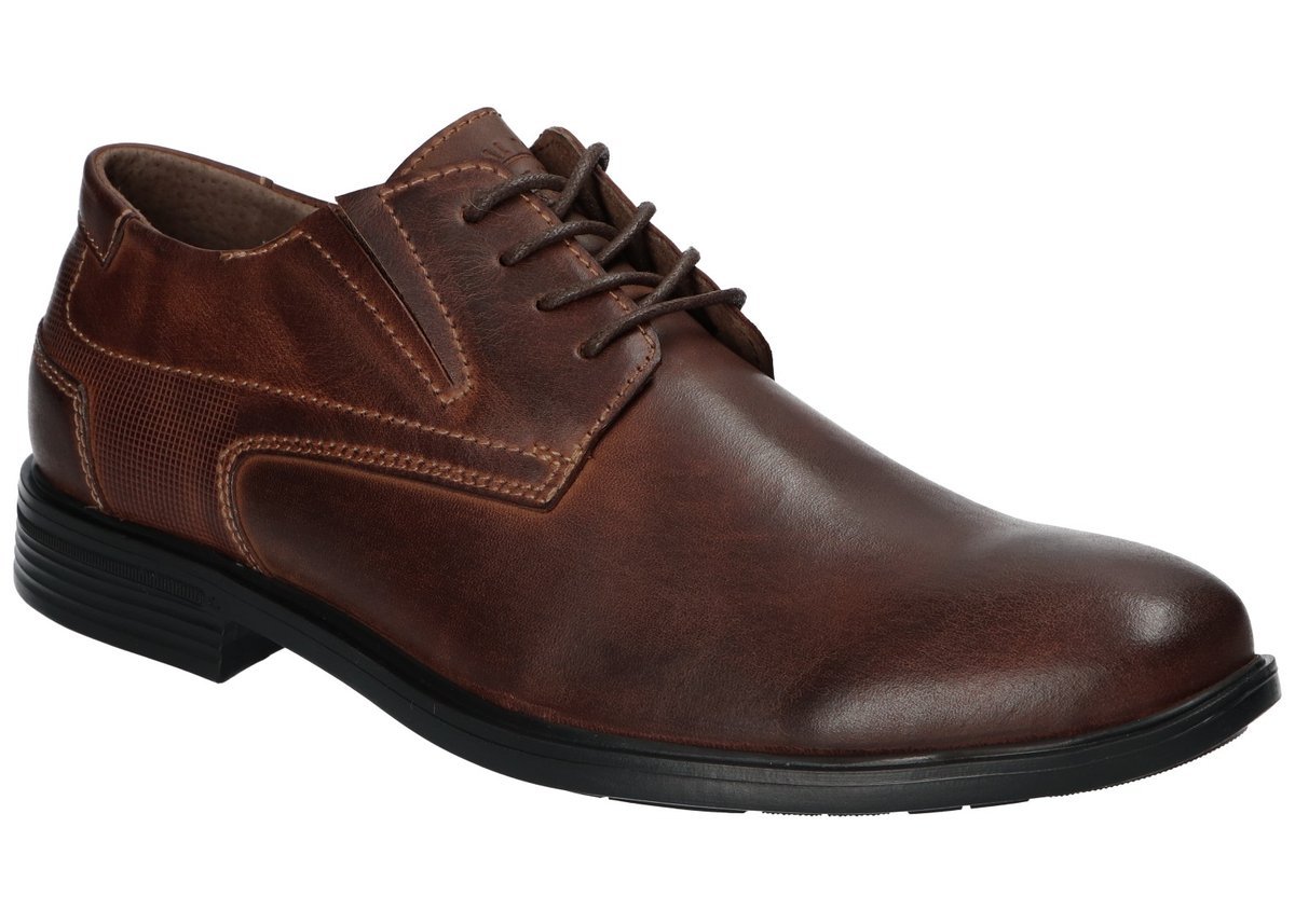 AMERICAN CLUB CY192 MODNE STYLOWE ELEGANCKIE PÓŁBUTY BUTY SKÓRZANE MĘSKIE CO 44