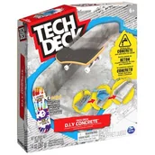 Samochody i pojazdy dla dzieci - Tech Deck DIY Conrete Beton wielokrotnego użytku Rampa + fingerboard - miniaturka - grafika 1