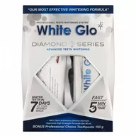 Pasty do zębów - White Glo White Glo Diamond System wybielający z nakładką na zęby - miniaturka - grafika 1