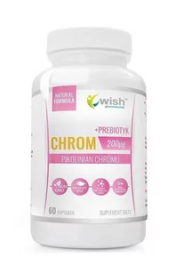 Wish Chrom 200mcg 60caps - Witaminy i minerały dla sportowców - miniaturka - grafika 1