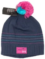 Czapki dla dzieci - Czapka dziewczęca Under Armour Girl’s TRIPLE SCOOP BEANIE 1345400-044 - miniaturka - grafika 1