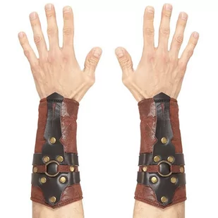 OCHRANIACZE NA RĘCE RZYMSKI WOJOWNIK BRĄZ - Stroje karnawałowe - miniaturka - grafika 1