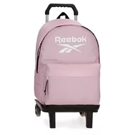 Plecaki szkolne i tornistry - Reebok Joumma Bags, plecak szkolny z wózkiem, różowy, 31 x 44 x 17,5 cm, poliester, 31 x 44 x 17,5 cm, plecak szkolny z wózkiem, Rosa, 31x44x17.5 cms, Plecak szkolny z wózkiem - miniaturka - grafika 1