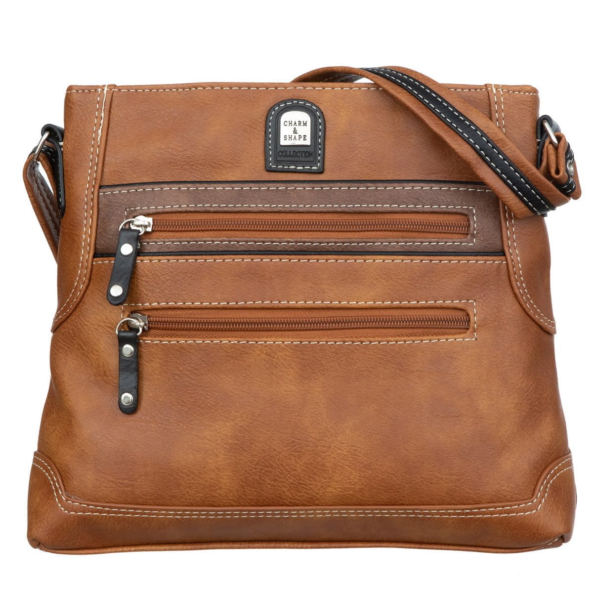 Średnia Torebka Damska Charm&Shape na ramię Ruda