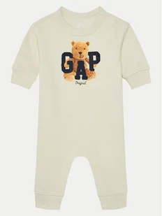 Gap Romper 627495-01 Beżowy - Rampersy - miniaturka - grafika 1