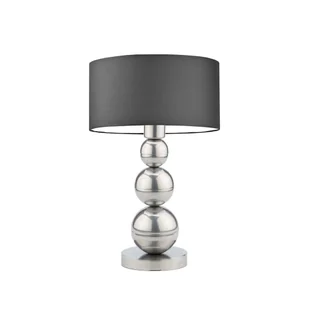 Szara lampa stołowa w stylu skandynawskim HONOLULU - Lampy stojące - miniaturka - grafika 1