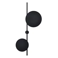 Lampy ścienne - Czarny, loftowy kinkiet na dwa źródła światła K-4638 REGA - miniaturka - grafika 1