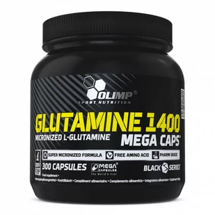 Olimp GLUTAMINA MEGA CAPS 300 kaps. OLI/GLU/MC/300 - Aminokwasy - miniaturka - grafika 1