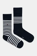 Skarpetki męskie - Tommy Hilfiger skarpetki 2-pack męskie kolor granatowy 701229846 - miniaturka - grafika 1