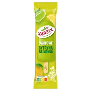 Hortex Owocowe Sorbet cytryna & limonka 70 ml - Lody i desery lodowe - miniaturka - grafika 1