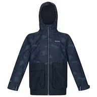 Kurtki i płaszcze dla chłopców - Regatta Kurtka dziecięca unisex Salman, Blackcamo/Black, 14 Lata - miniaturka - grafika 1