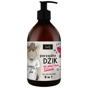 LaQ Dzikus z Lasu Walentynki, żel pod prysznic, 500 ml - Kosmetyki do kąpieli - miniaturka - grafika 1