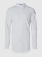 Koszule męskie - Koszula biznesowa o kroju slim fit z dodatkiem streczu - miniaturka - grafika 1