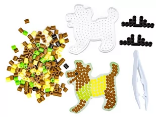 Koraliki do prasowania, Prasowanka, Szablon, Saszetka PIES, PIESEK W KOSZULCE - Prace ręczne dla dzieci - miniaturka - grafika 3