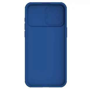 Etui APPLE IPHONE 15 PRO Nillkin CamShield Pro niebieskie - Etui i futerały do telefonów - miniaturka - grafika 2