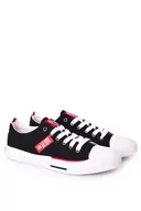 Trampki męskie - Męskie Trampki Big Star HH174039 Czarne-41 - miniaturka - grafika 1