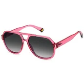 Okulary przeciwsłoneczne - Okulary przeciwsłoneczne Polaroid 6193 MU1 57 WJ z polaryzacją - miniaturka - grafika 1