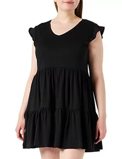 Only Kobiety Onlmay Sukienka, Czarny, XL - Sukienki - miniaturka - grafika 1