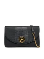 Torebki damskie - Coccinelle Torebka Tod Coccinellenikla Lizard E1 TOD 15 01 01 Czarny - miniaturka - grafika 1