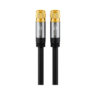 Goobay 70678 kabel koncentryczny 10 m F Czarny 4040849706783 - Inne akcesoria audio-wideo - miniaturka - grafika 1