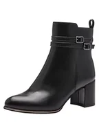 Botki damskie - MARCO TOZZI Damskie botki Zip+Slip 2-25332-43, czarny Comb, 41 EU - miniaturka - grafika 1