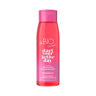 beBIO Start Your Active Day Naturalny Izotoniczny żel pod prysznic REGENERACJA, 400 ml - Kosmetyki do kąpieli - miniaturka - grafika 1