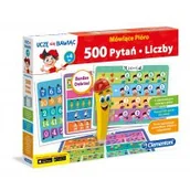 Gry planszowe - Clementoni Mówiące Pióro 500 Pytań Liczby 60964 - miniaturka - grafika 1