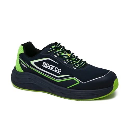 Sparco Willen profesjonalne buty ochronne unisex dla dorosłych, Niebieska, 48 EU