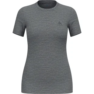 Koszulka damska ODLO Merino 160 BL TOP krótki rękaw 100% wełna merino - Koszulki i topy damskie - miniaturka - grafika 1