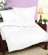 Pościel - Pościel 200x220 Jednobarwna Biała Nowość - miniaturka - grafika 1