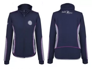 Fair Play Bluza SIMONA damska - navy/grey - Bluzy sportowe damskie - miniaturka - grafika 1