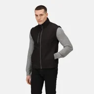 Kamizelki męskie - Regatta Professional Kamizelka Softshell z Recyklingu Honestly Made Regatta Professional Czarny, Rozmiar: XS - Wyprzedaż - miniaturka - grafika 1